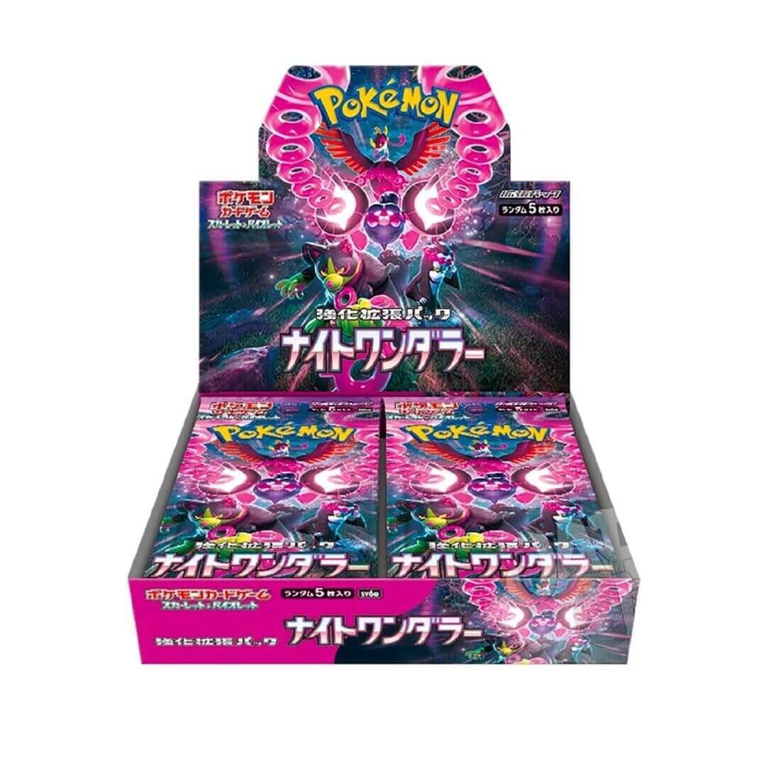 Pokémon Scarlet & Violet Night Wanderer box JP