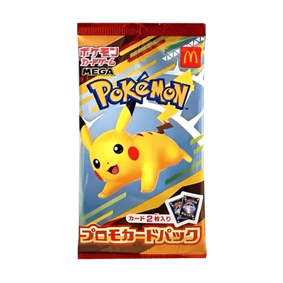 McDonald’s 2025 Pokémon Promo Pack JP sealed
