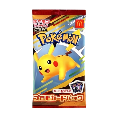 2025 McDonald’s Pokémon Promo Pack Japan Exclusive Sealed Single Pack