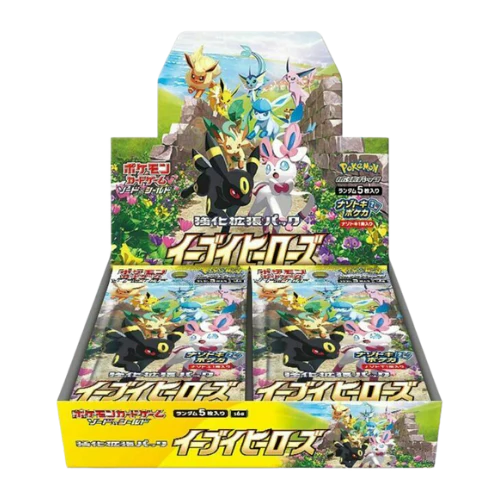 Pokémon Sword & Shield Eevee Heroes Booster Box (Japanese)
